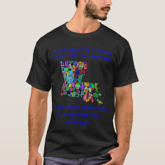 Camisa Personalizável de Eleições da Louisiana