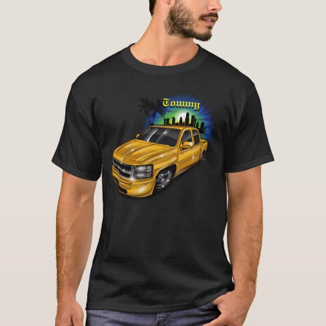 Camisa personalizável de pulso de ar T personalizá (Frente)