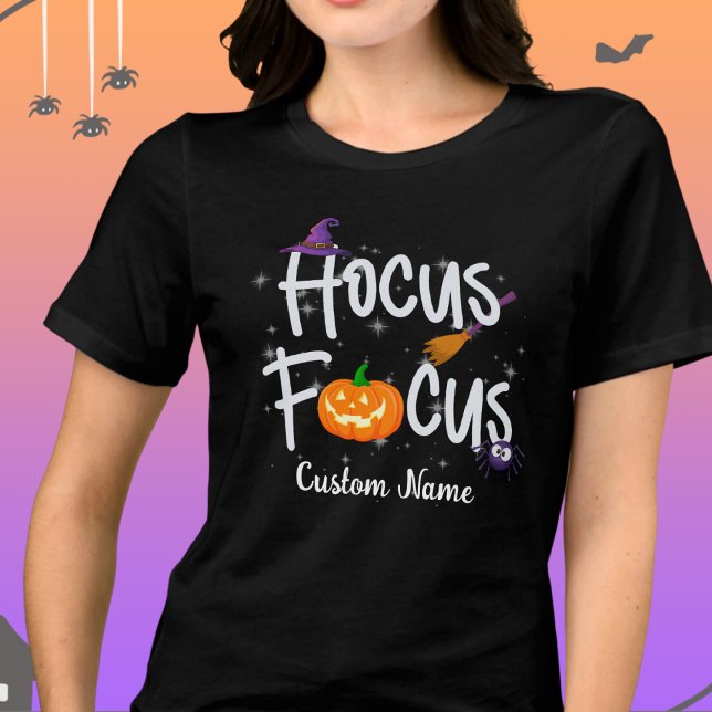 Camisa personalizável do professor Halloween Focus (Criador carregado)