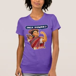 Camisa Peru Mulher Poder Inca Rosie - Etiqueta Ink