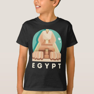 Camisa Pharaoh Sphinx no Egito