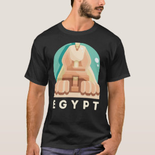 Camisa Pharaoh Sphinx no Egito