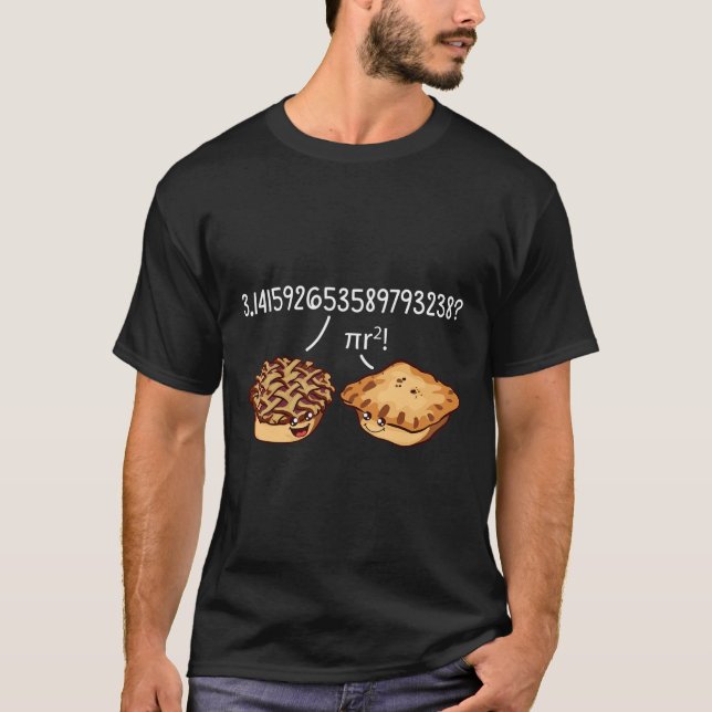 Camisa Pi Dia Camisa Pi R Fórmula Matemática Pie K (Frente)