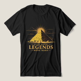 Camisa Pirâmide do Egito Legado Permanece