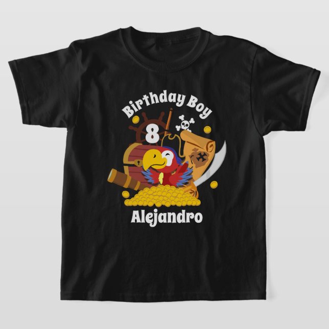 Camisa Pirata de Aniversário (Postura )
