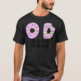 Camisa pirata de aniversário do logotipo da Rosqui