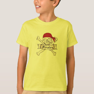 Camisa Pirata do Crânio de Bandana