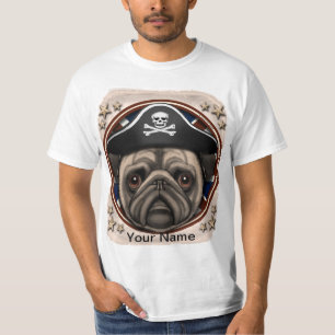 Camisa Pirate Pug