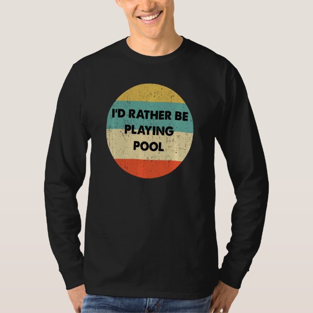 Camisa piscina I D Preferencialmentes Jogando Pisc (Frente)
