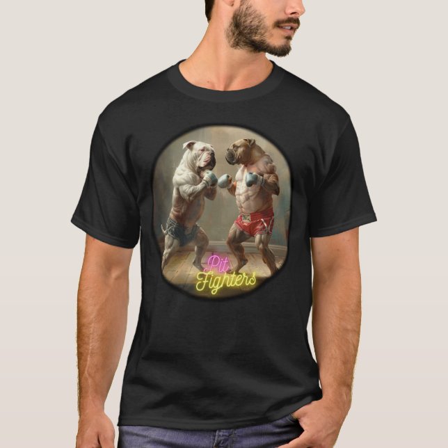 Camisa "Pit Fighters" por Fred Morto (Frente)