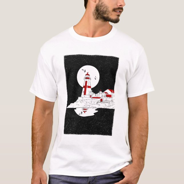 Camisa plana de farol de East Quoddy (Frente)