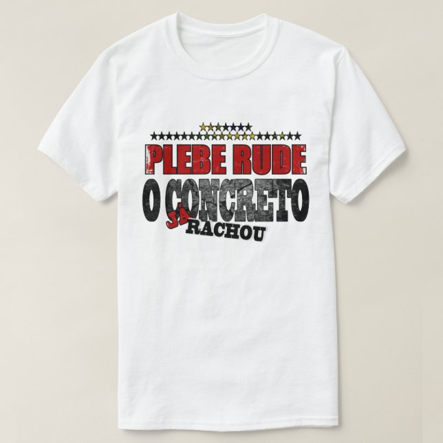 CAMISA PLEBE RUDE (Frente do Design)