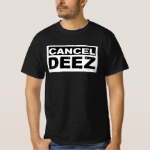 Camisa Policial Engraçada Cancel Deez