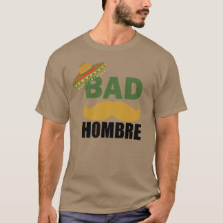 Camisa política engraçada má de México do trunfo