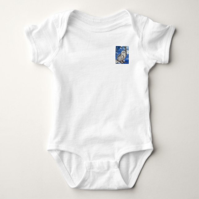 Camisa Polo Coruja Neve (Frente)