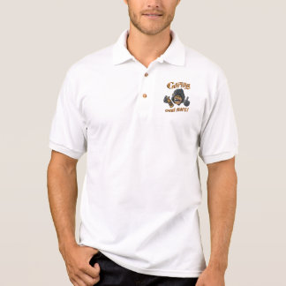 Camisa Polo Gorila Beer White