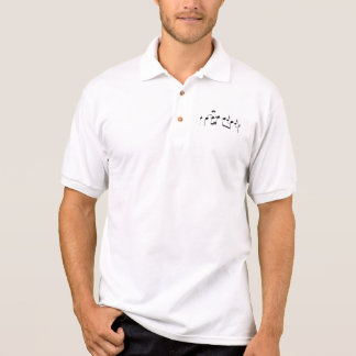 Camisa Polo Variações Goldberg medidas iniciais Bach