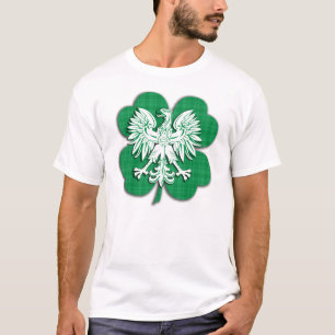 Camisa polonesa da herança T do irlandês