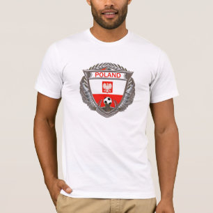 Camisa polonesa do futebol