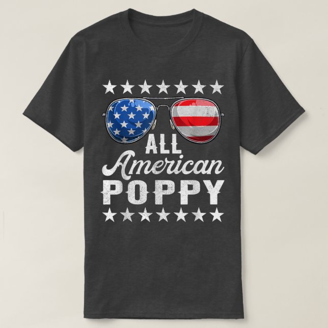 Camisa Poppy All American, Roupa Combinando 4 De J (Frente do Design)