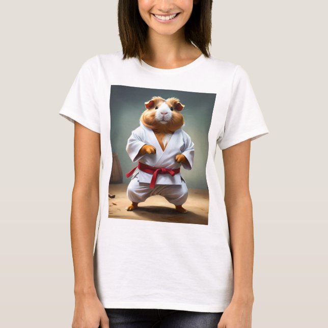 Camisa Porquinha Karatê Feminina (Frente)