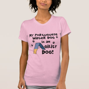 Camisa portuguesa de Twofer do cão da agilidade do