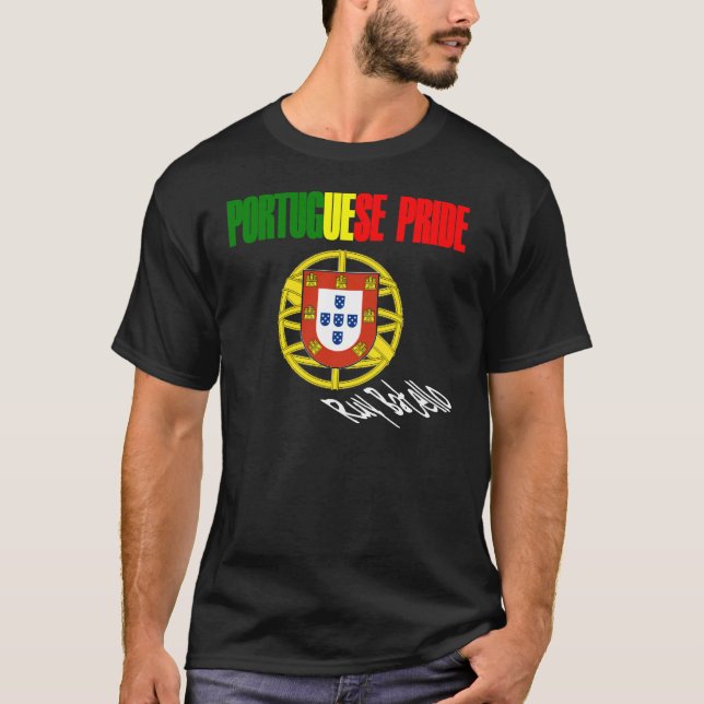 Camisa portuguesa do orgulho de Ruy Batello (Frente)