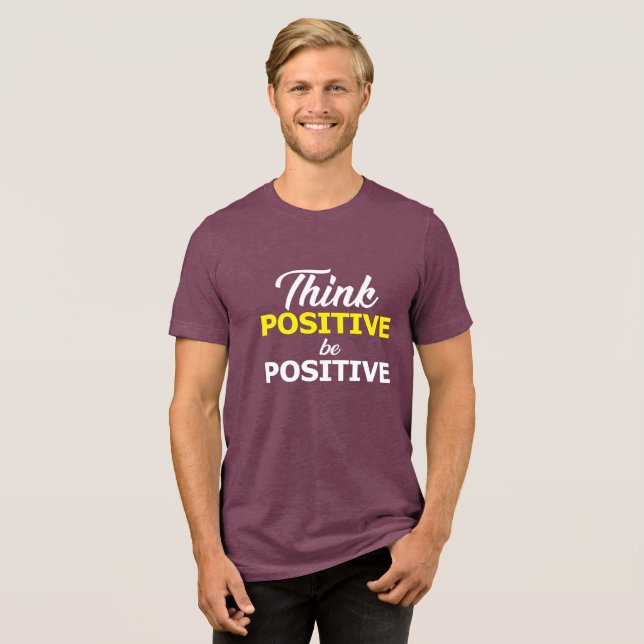 Camisa positiva inspiradora (Frente Completa)