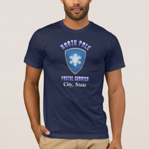 Camisa postal da caixa T do Pólo Norte