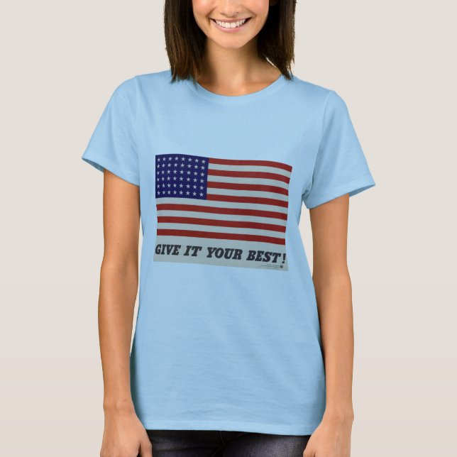 Camisa Poster Patriótica WII (Frente)