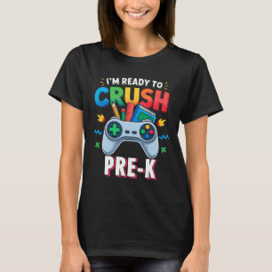 Camisa pré-escolar para meninos videogame ck para