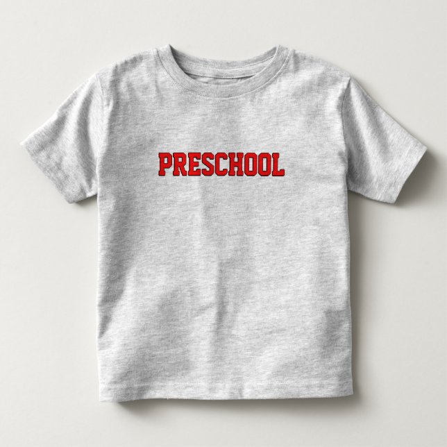 Camisa Pré-Escolar Universitária (Frente)
