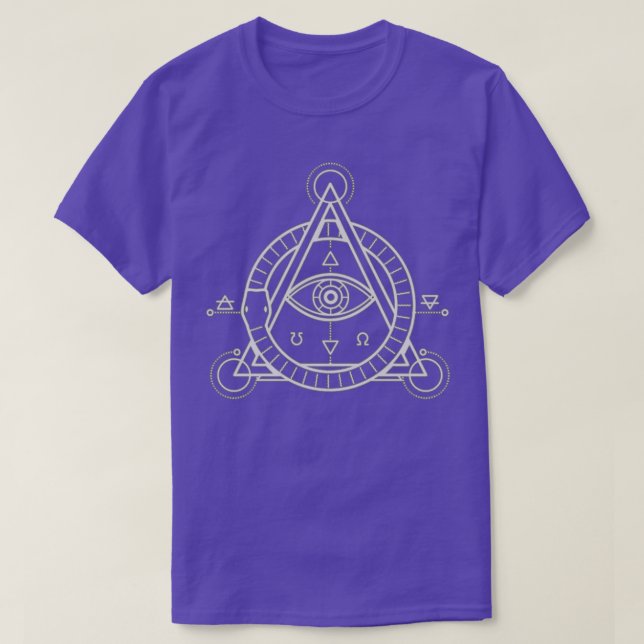 Camisa Premium de alquimia (Frente do Design)