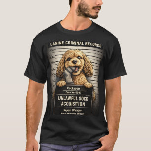 Camisa Presente de Foto de Cockapoo Engraçada