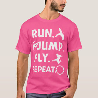 Camisa Presente de Parkour Voar Saltar Correr