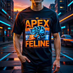 Camisa Presente para Amante de Gato Fêmea Apex de