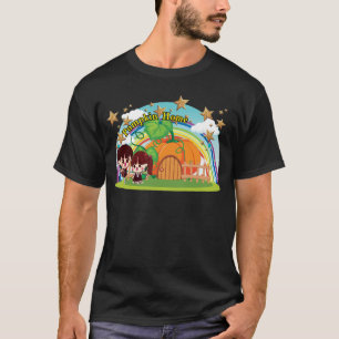 Camisa Preta da Abóbora