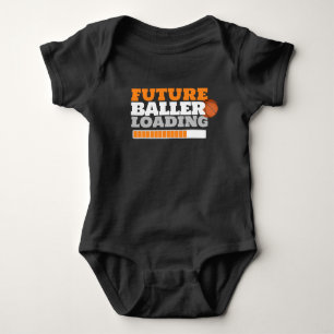 Camisa preta de basquete Future Baller Loading