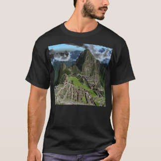 Camisa preta de Machu Picchu