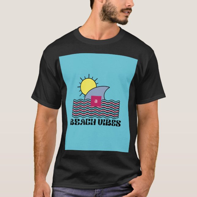 camisa preta de manga comprida (Frente)