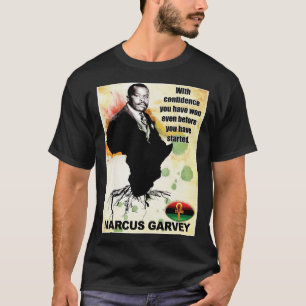 Camisa Preta De Marcus Garvey