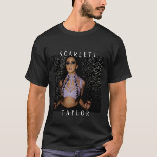 Camisa "Preta e Azul" Scarlett Taylor, de uso masc
