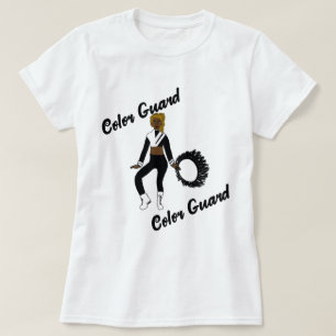 Camisa Preta e Branca da Guarda de Cores
