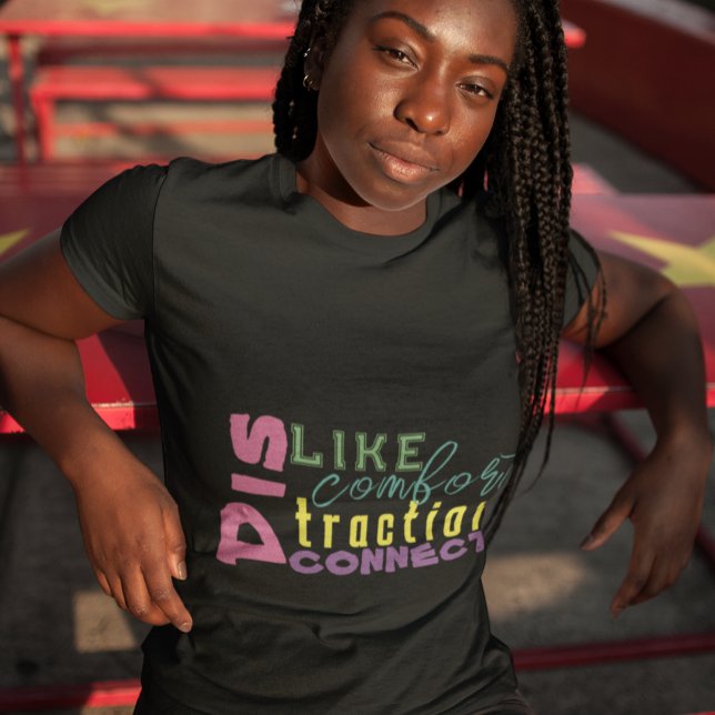 camisa preta emoções (Dis t shirt. all the things that affect our emothions)