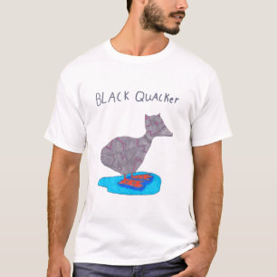 Camisa Preta Quacker do Aaron