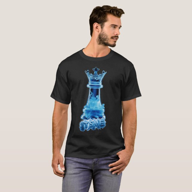 CAMISA PRETA REGULAR É EU (Frente Completa)
