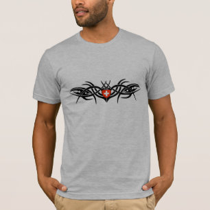 Camisa primitiva da arte