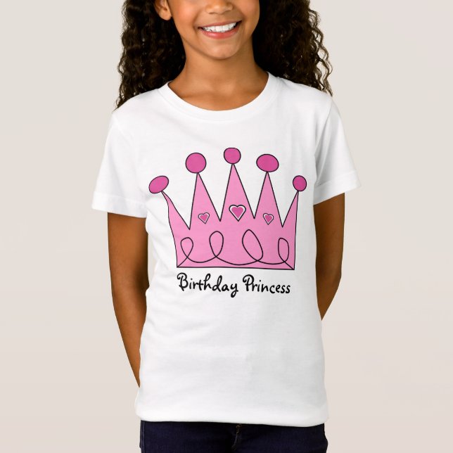 Camisa Princesa de Aniversário (Frente)
