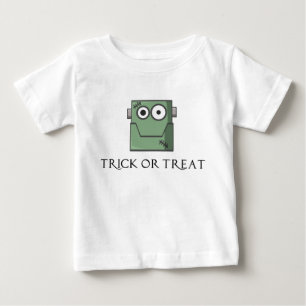Camisa principal adorável do bebê de Frankenstei