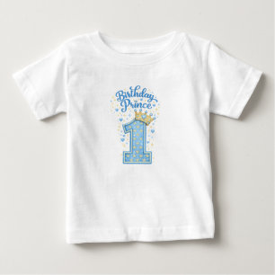 Camisa Principe 1 Aniversário